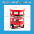 Keramikbecher mit London-Bus-Design